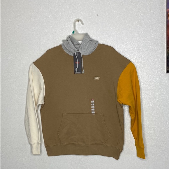 Levi's Men’s Colorblock Hoodie Size M. NWT - Picture 1 of 5